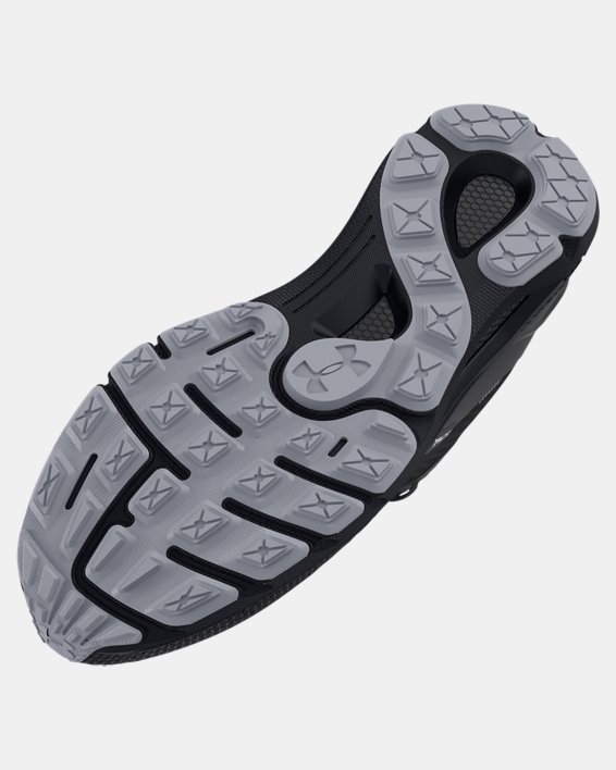 Unisex UA Sonic Trail Running Shoes in Black image number 4